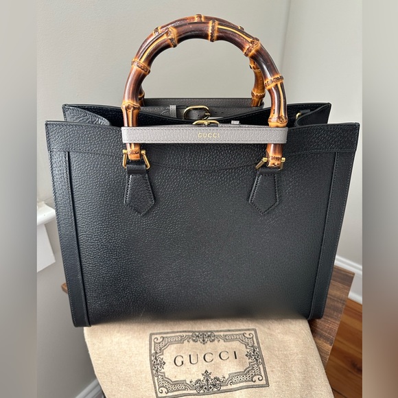 GUCCI Diana Medium Tote - black - Picture 4 of 11
